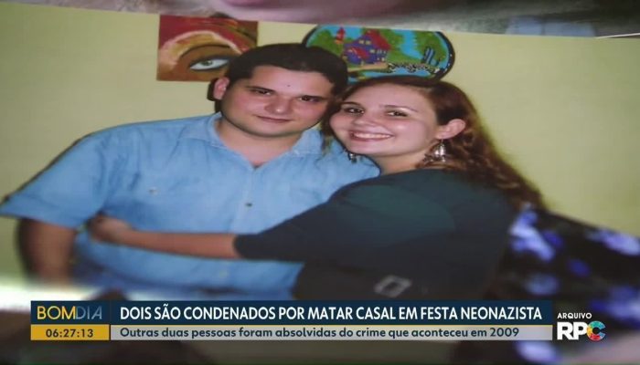 Dois são condenados por matar casal em festa neonazista