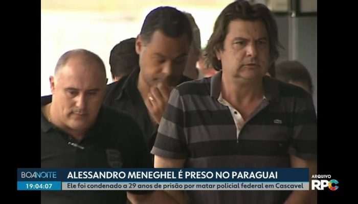 Condenado a 29 anos por morte de policial federal é preso no Paraguai