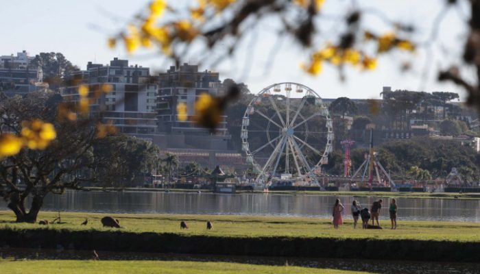 Clima Temperatura Parques Foto: Geraldo Bubniak/AENFoto: Geraldo Bubniak/AEN