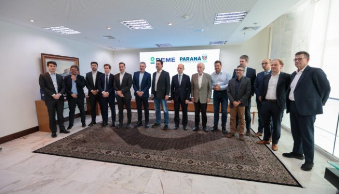 O governador Carlos Massa Ratinho Junior participa nesta terca-feira (20), de reuniao com represe...