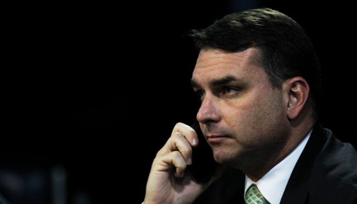 O senador Flávio Bolsonaro (PL-RJ)  • Foto: Beto Barata/Agência Senado