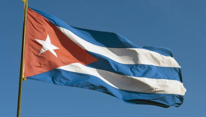 Bandeira de Cuba  • Getty Images