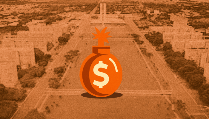 Esplanda dos Ministérios - dívida pública - déficit fiscal - crise - rombo  • Ilustração...