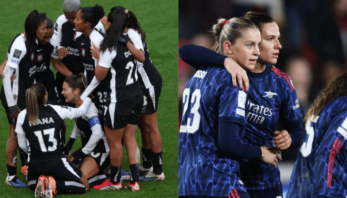 Corinthians e Arsenal se enfrentam na final da Copa das Campeãs da Fifa  • Richard Pelham/Get...