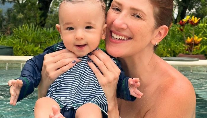 A atriz Dani Calabresa, 43, posta foto com filho, Bernardo  • Instagram | Dani Calabresa