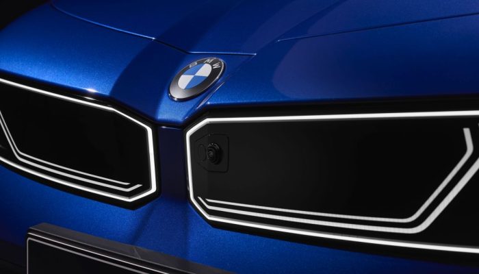 Detalhe da dianteira da nova BMW I3 Neue Klasse  • Fabian Kirchbauer Photography