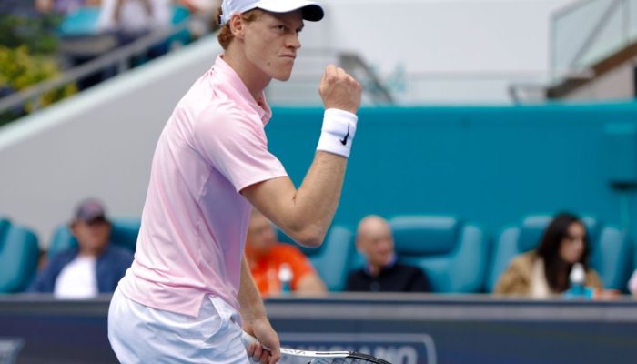 Jannick Sinner é campeão do Miami Open  • Icon Sportswire via Getty Images
