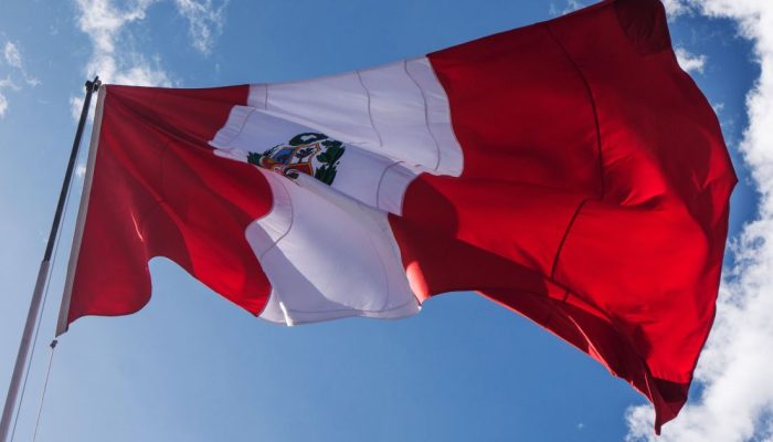Bandeira do Peru  • Getty Images
