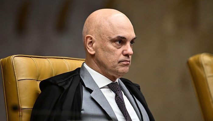 Ministro do Supremo Tribunal Federal Alexandre de Moraes  • Ton Molina/NurPhoto via Getty Images