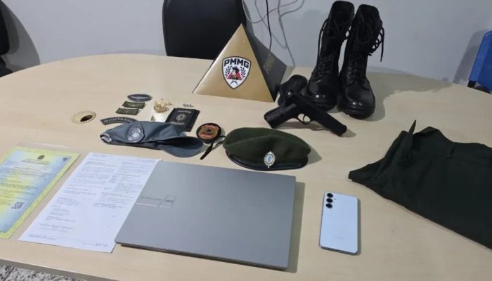 Suspeito recebeu voz de prisão em flagrante por falsificação de documento público, estelionat...