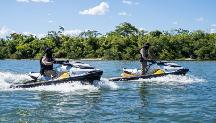 terra e rio, forças de segurança garantem verão tranquilo no NoroesteFoto: Arnaldo Neto/AEN
