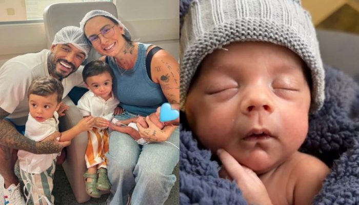 Clara Maia mostra evolução do filho Theo, que nasceu prematuro  • Instagram/Clara Maia