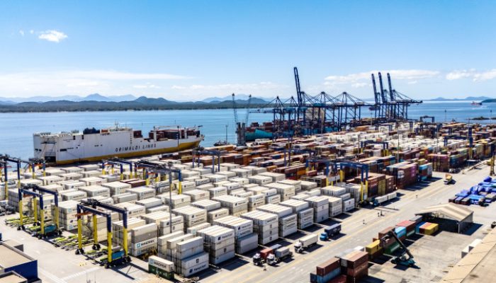 Porto de Paranaguá responde por quase 50% das exportações brasileiras de frangoFoto: Claudio N...