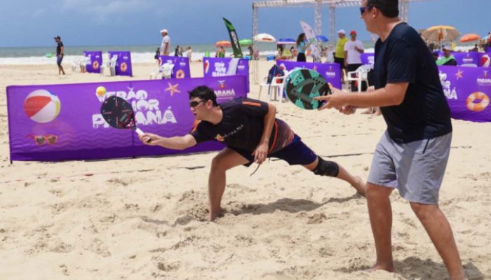 Com apoio do Estado, Matinhos recebe Interclubes Estadual de Beach TennisFoto: SEES