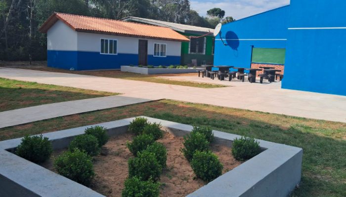 EEC Flávio dos Santos em Palmeira (depois)Foto: Fundepar