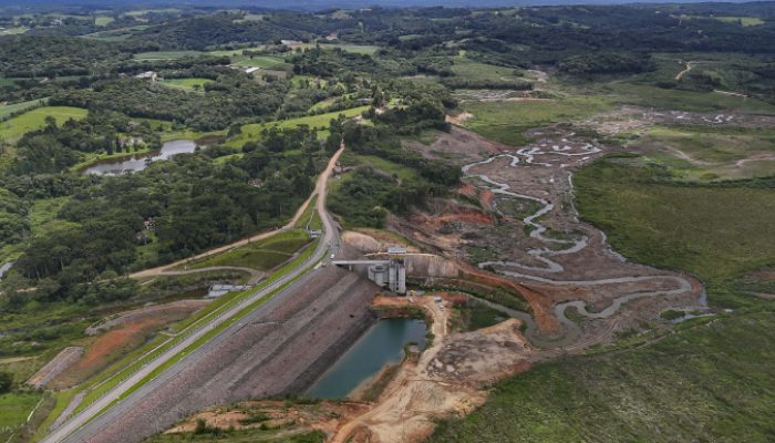 São José dos Pinhais, 31 de dezembro de 2026 - Fechamento da comporta e início do armazenament...