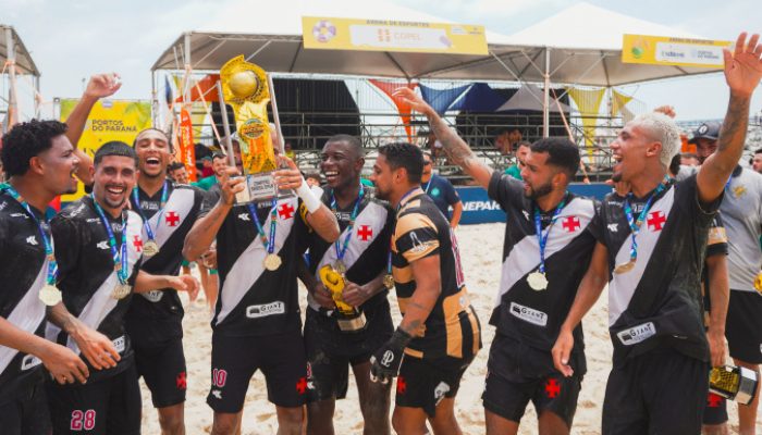 Em Caiobá: Vasco, Chapecoense e Atlético sobem ao pódio do Brasil Open de Beach SoccerFoto: SEES