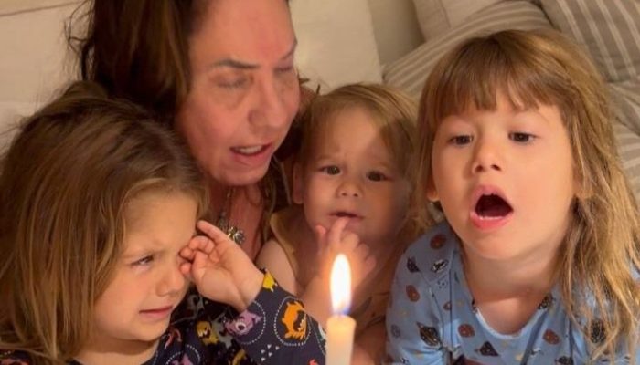 Virginia mostra confusão de Maria Alice e Maria Flor em parabéns para avó  • Instagram / Vi...