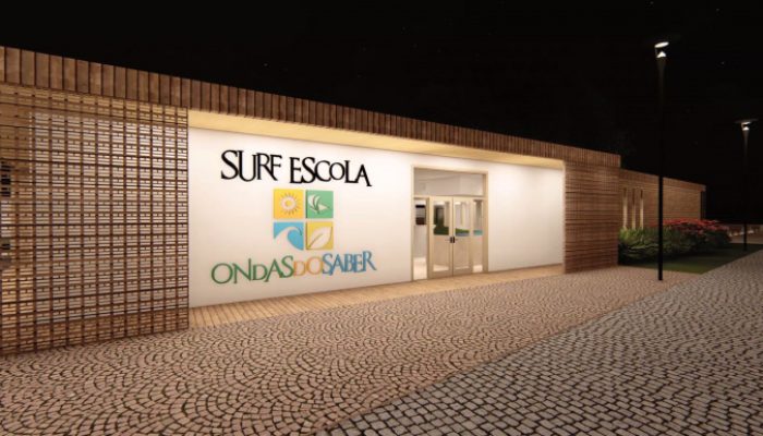 Estado autoriza início da construção de escola de surfe para atender crianças no LitoralFoto:...