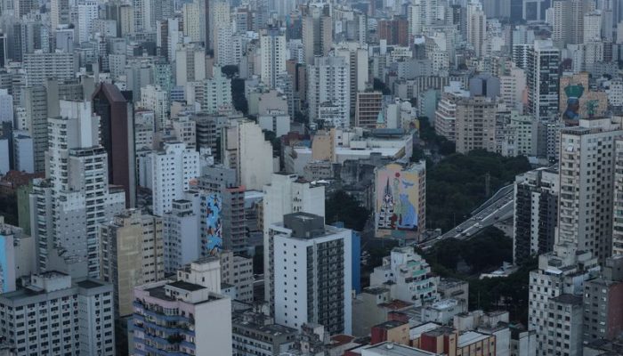 Prédios no centro de São Paulo  • 01/04/2024REUTERS/Jorge Silva
