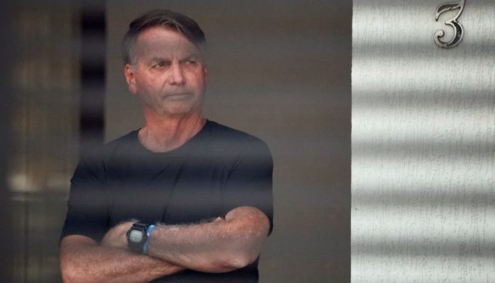 O ex-presidente Jair Bolsonaro  • 14/08/2025 - Reuters/Adriano Machado