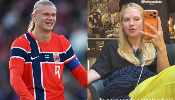 Haaland e Virginia  • Foto: Stuart Franklin/Getty Images | Reprodução/Instagram