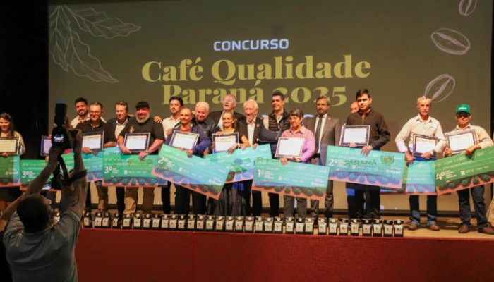 Produtoras de Apucarana e Pinhalão vencem o Concurso Café Qualidade Foto: Igor Jacinto/Vice-Gov...