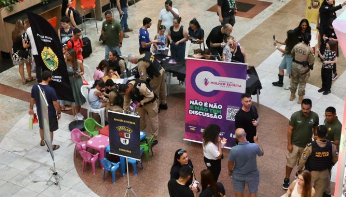 Sinal silencioso que salva vidas é divulgado em ação da Segurança Pública no Mês da MulherF...