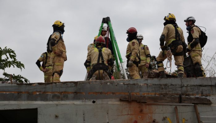 Bombeiros do Paraná participam de simulado com corporações de SC e RS para resposta a desastre...