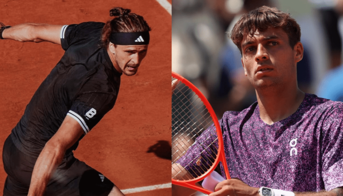 Alexander Zverev e Flavio Cobolli, finalistas de Roland Garros de 2026  • Reprodução/Instagr...